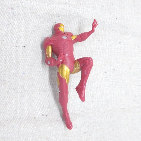 Marvel Characters Captain America Hulk Iron Man & Iron Man on Wheels (McD's) - Picture 6 of 13